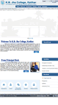 Mobile Screenshot of kbjhacollegekatihar.com